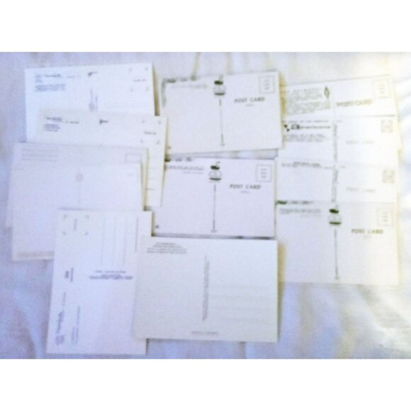 Postcard Lot 12 Vintage Unposted Rouen Normandie Sydney Miami Beach Collectible - Picture 8 of 12